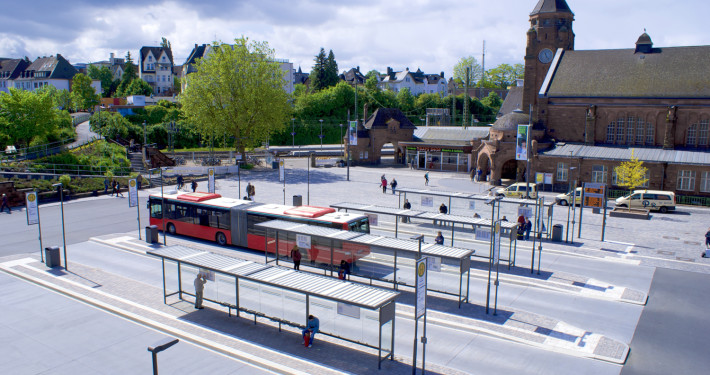 Bahnhofsvorplatz - Foto Peter Eschke