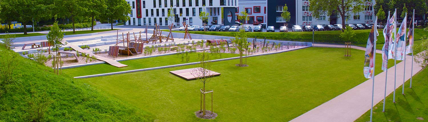 Spielplatz in der Lahnaue - Foto Stadtplanungsamt